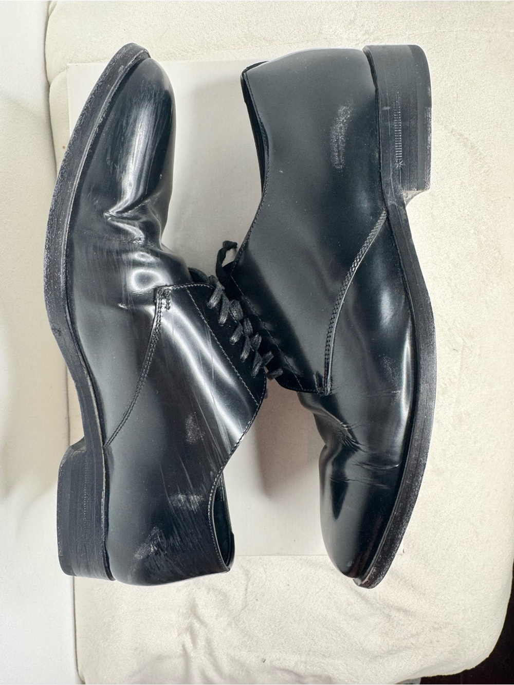 Saint Laurent Classic Black Leather Womens Dress Shoes size 9